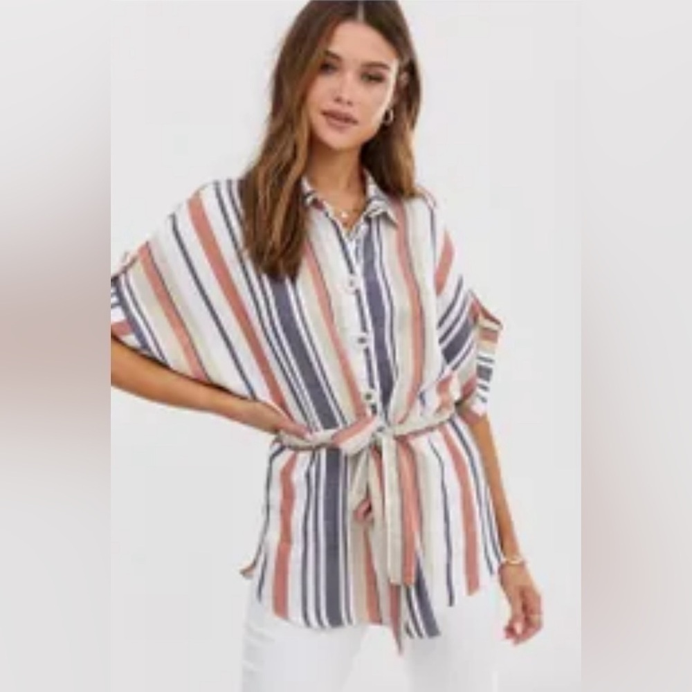 River Island Button Up Blouse Size 12